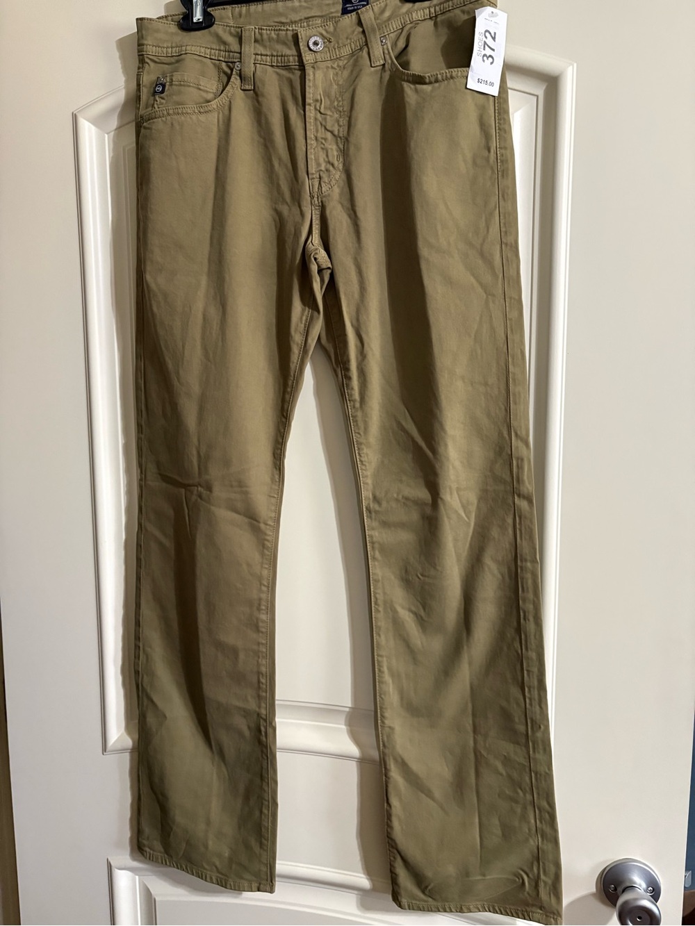 Adrianna Papell Olive Khaki Chinos